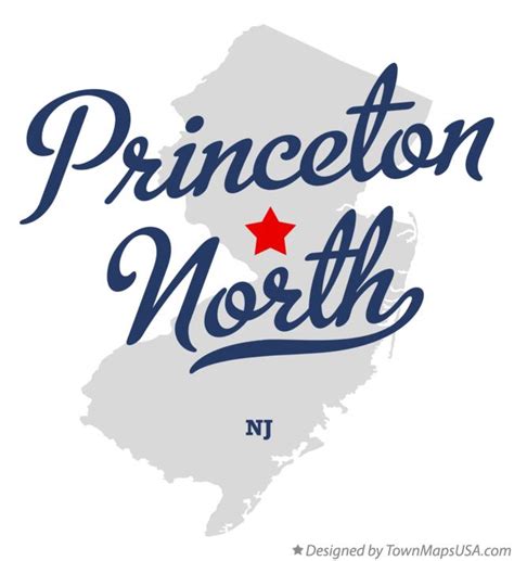 Map of Princeton North, NJ, New Jersey