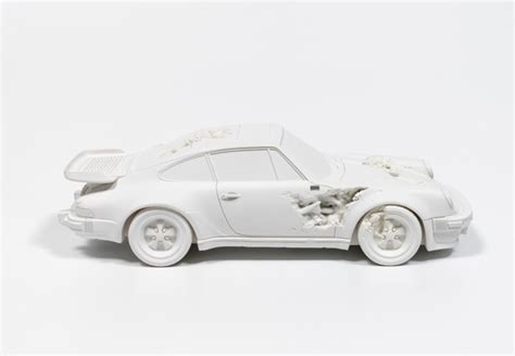 Eroded Porsche Turbo White Par Daniel Arsham Sur Artnet