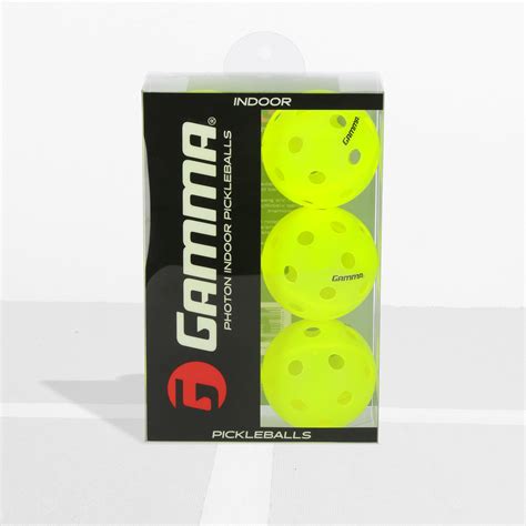 Gamma Photon Indoor Pickleball 6 Pack Gamma Sports