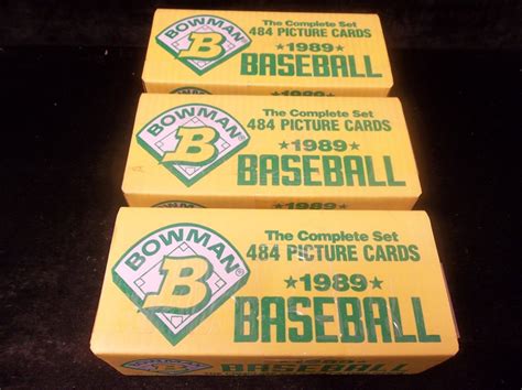 Lot Detail Bowman Baseball Factory Sealed Sets Of