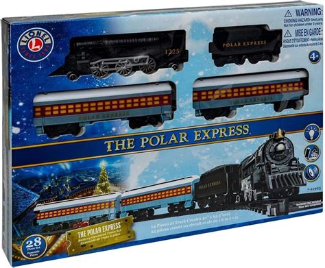 Lionel Polar Express Battery Operated Mini Train Set Standard Amazon