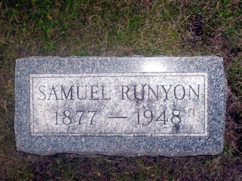 Samuel Runyon 1877 1948 Mémorial Find a Grave