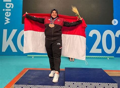 Lifter Nurul Akmal Sembahkan Medali Untuk Indonesia Di Olimpiade Paris