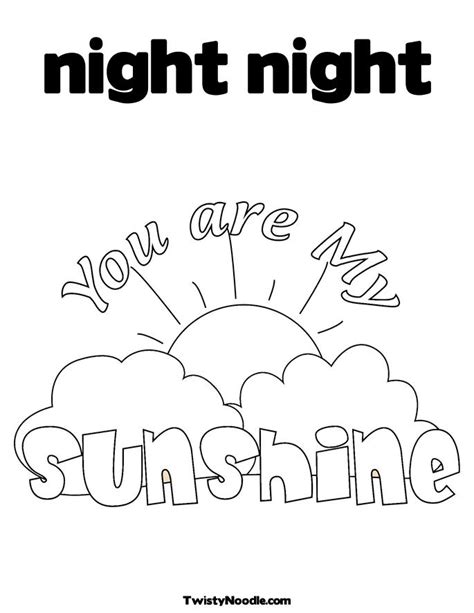 Day And Night Coloring Pages Download And Print For Free