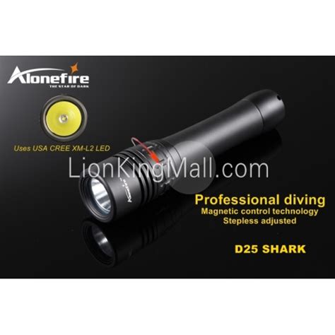 Alonefire D Cree Xm L Led Lumens Stepless Adjusted Professional