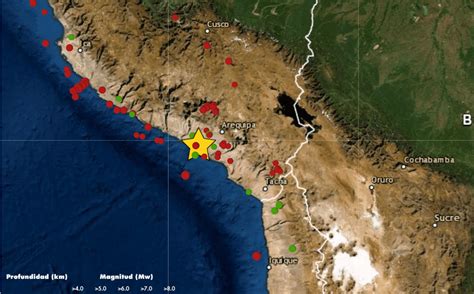 Sismo En Tacna Temblor De Magnitud 45 Se Registró Hoy 18 De Abril En Locumba Periodismo En Línea