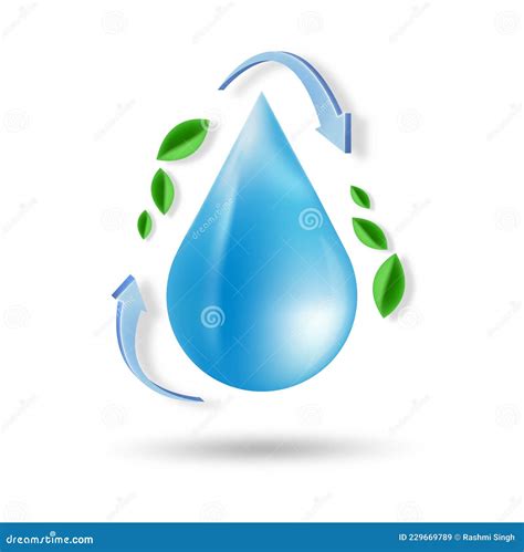 3d Water Drop Logo