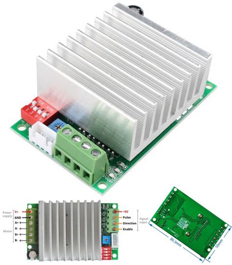 Tb6600 4 5a Stepper Motor Driver 3d Cnc Single Axi