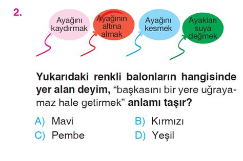 4 Sınıf Türkçe Deyimler ve Atasözleri Testi Çöz 2025