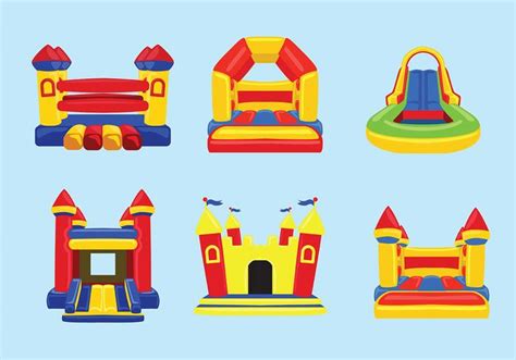 Bounce House Vector 125886 Vector Art at Vecteezy