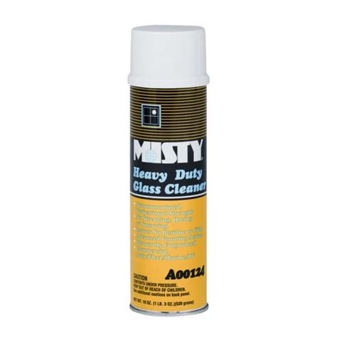 Amrep Misty Heavy Duty Glass Cleaner Aerosol Spray Fruit Scent 20 Oz