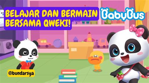 Bermain Dan Belajar Di Rumah Qweki Bersama Kiki Panda Kartun Anak