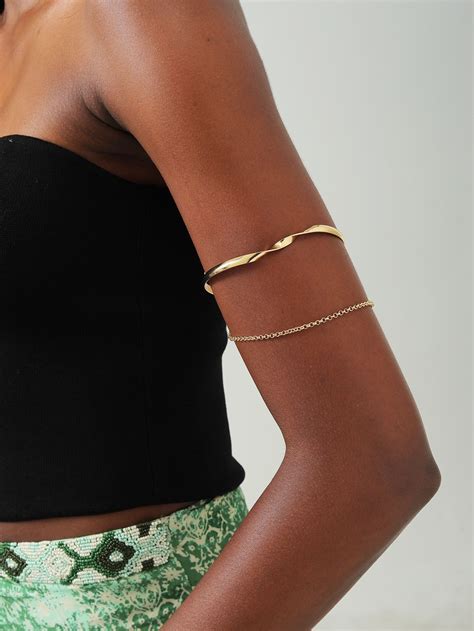 Gold Arm Cuff Artofit