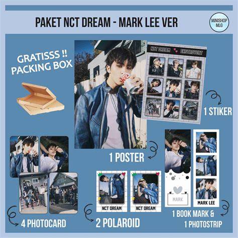 Paket Hemat Nct Dream Istj Ekstrovert Unofficial Fankit Nct Dream