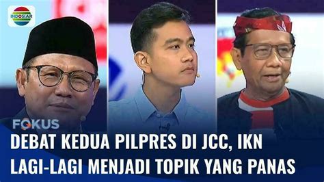 Kpu Gelar Debat Kedua Pilpres Di Jcc Angkat Tema Ekonomi Keuangan