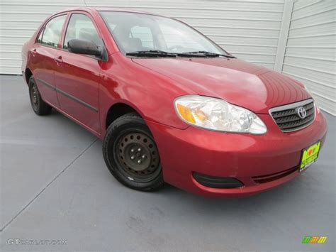 2007 Impulse Red Pearl Toyota Corolla CE 83377986 Photo 15 GTCarLot