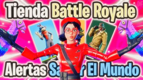 TIENDA BATTLE ROYALE ALERTAS DE SALVAR EL MUNDO DE FORTNITE 07 12 2023