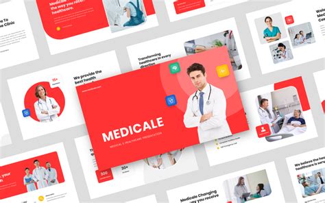 Medicale Medical Healthcare Google Slide Template