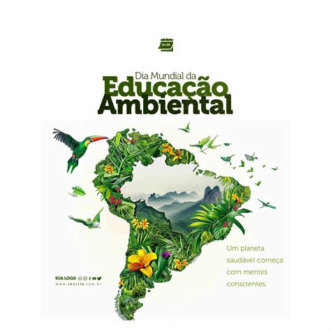 Social Media Dia Mundial Da Educação Ambiental Planeta Saudável Começa