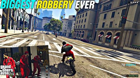 FINALLY ROBBED BIGGEST JEWELLERY STORE GTA V GAMEPLAY 4 YouTube