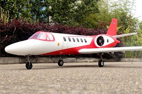 Small Item Dynam Cessna 550 Turbo Jet V2 1180mm ARTF Red Deliveries