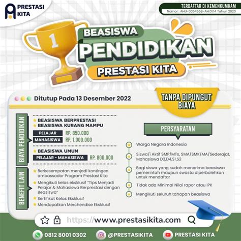 Beasiswa Pendidikan Prestasi Kita Himatika Ugm