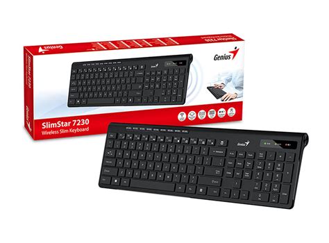 Ripley Teclado InalÁmbrico Genius Slimstar 7230