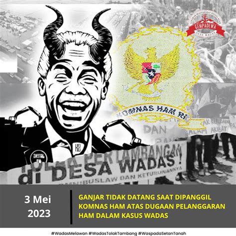 Wadas Melawan On Twitter GANJAR TIDAK DATANG SAAT DIPANGGIL KOMNAS