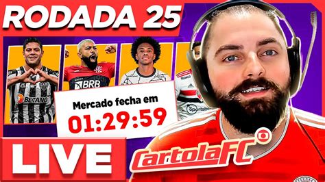 LIVE CARTOLA FC 25 RODADA GABIGOL JOGA YouTube