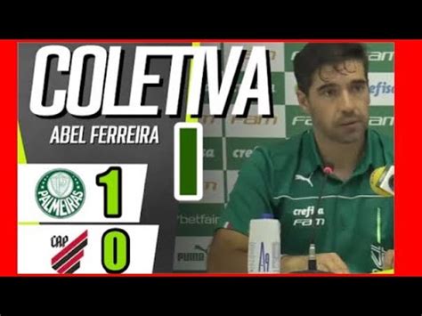 ABEL FERREIRA SOLTOU O VERBO NA COLETIVA DE PALMEIRAS 1 x 0 ATLÉTICO