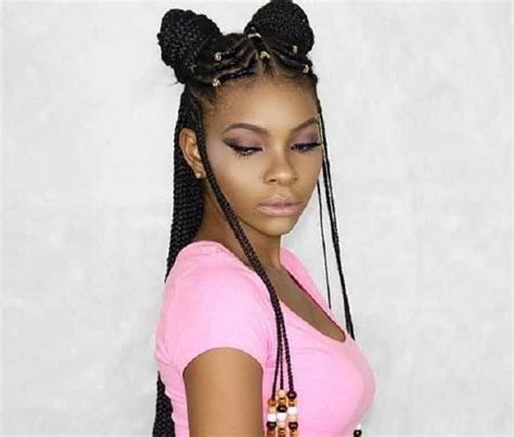 30 Beautiful Fulani Tribal Braids And Half Knotless Styles Ke