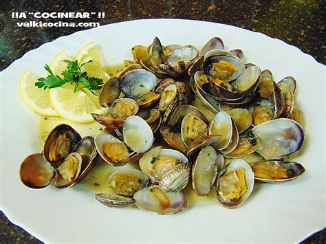 ALMEJAS EN SALSA VERDE A COCINEAR Recetas Valkicocina