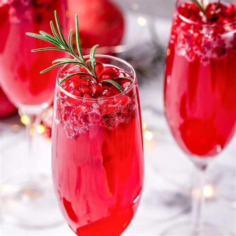 Christmas Prosecco Cocktail Tintoretto Italian Recipe Book