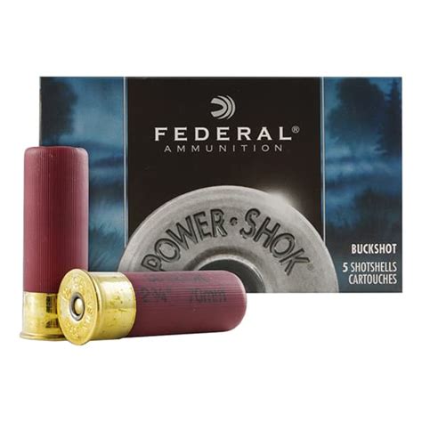 Federal Power Shok Buckshot 12 Gauge Cabela S Canada