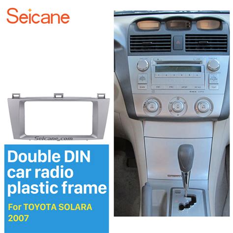 Seicane Classic Double Din Car Radio Fascia For 2007 Toyota Solara DVD