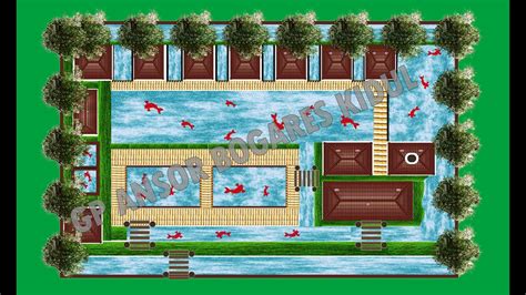 Master Plan Desain Pembuatan Kolam Pemancingan Cafe Resto Gp Ansor