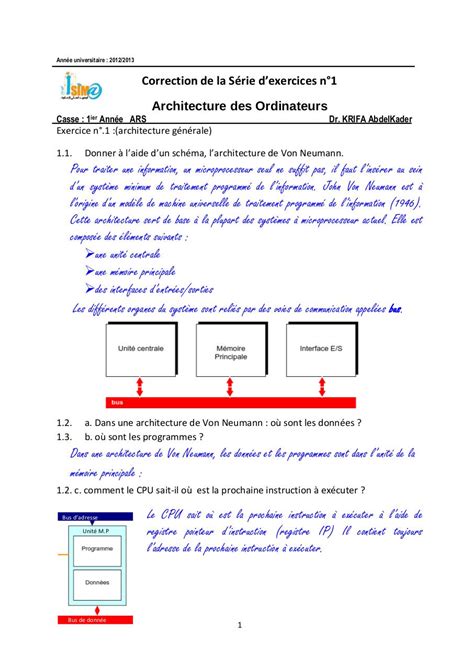 Architecture Des Ordinateurs Tp