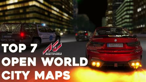 TOP 7 Free Roam Maps With TRAFFIC ASSETTO CORSA 2022 YouTube