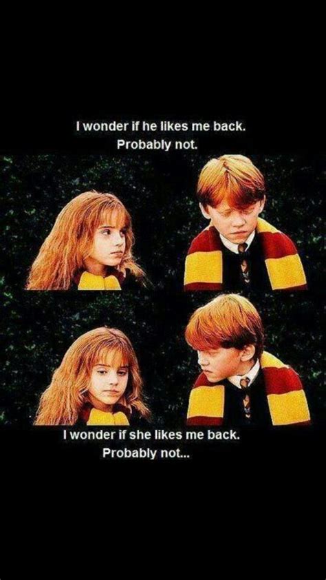 Harry Potter Memes Ron And Hermione