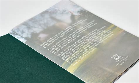 Akeley Wood School | Prospectus Design, Advertising | Mercer