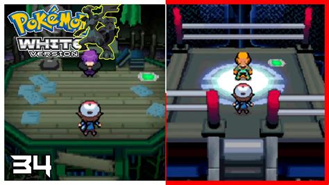 A ELITE FOUR DE UNOVA SHAUNTAL E MARSHAL Pokémon White 34 YouTube