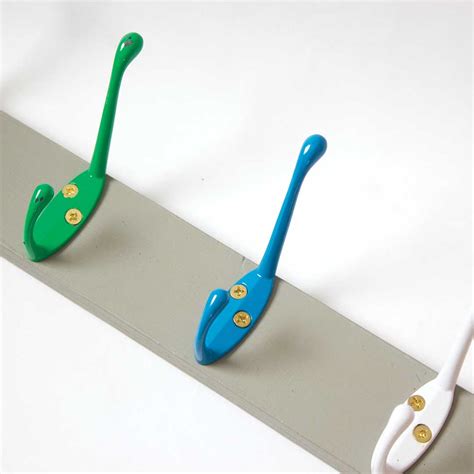 Functional Colourful Wall Hooks by Bunni | Clever Little Monkey