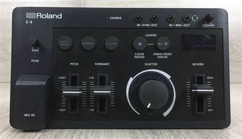 Roland E Voice Tweaker Effetti E Processori Roland