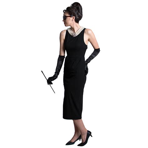 Hudiefly Original Breakfast At Tiffanys Complete Costume Set