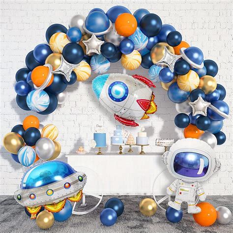 Acmdl Pcs Outer Space Party Decoration Balloon Garland Kit Space