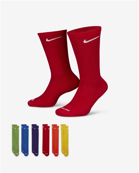 Nike Everyday Plus Cushioned Training Crew Socks 6 Pairs Nike MY