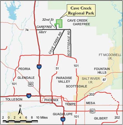 Cave Creek Arizona Map Map Of Rose Bowl