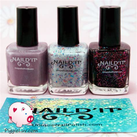 Piggieluv Naildit Unique Nail Polish Swatches And Review