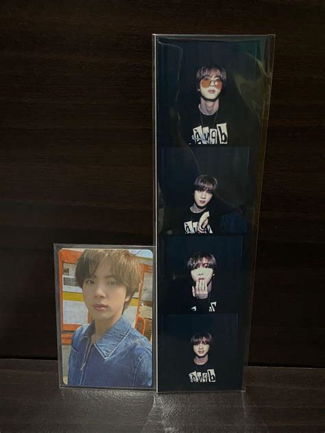 Jin Pob Film Strip Pc Set Bts Butter Album Weverse Namjoon Rm Seokjin