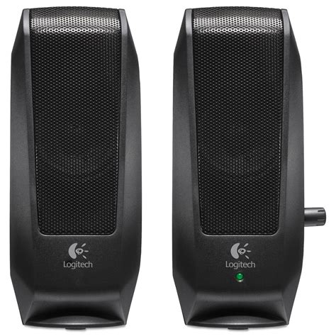 Logitech® S120 2 0 Multimedia Speakers Black Discount Janitorial Supplies